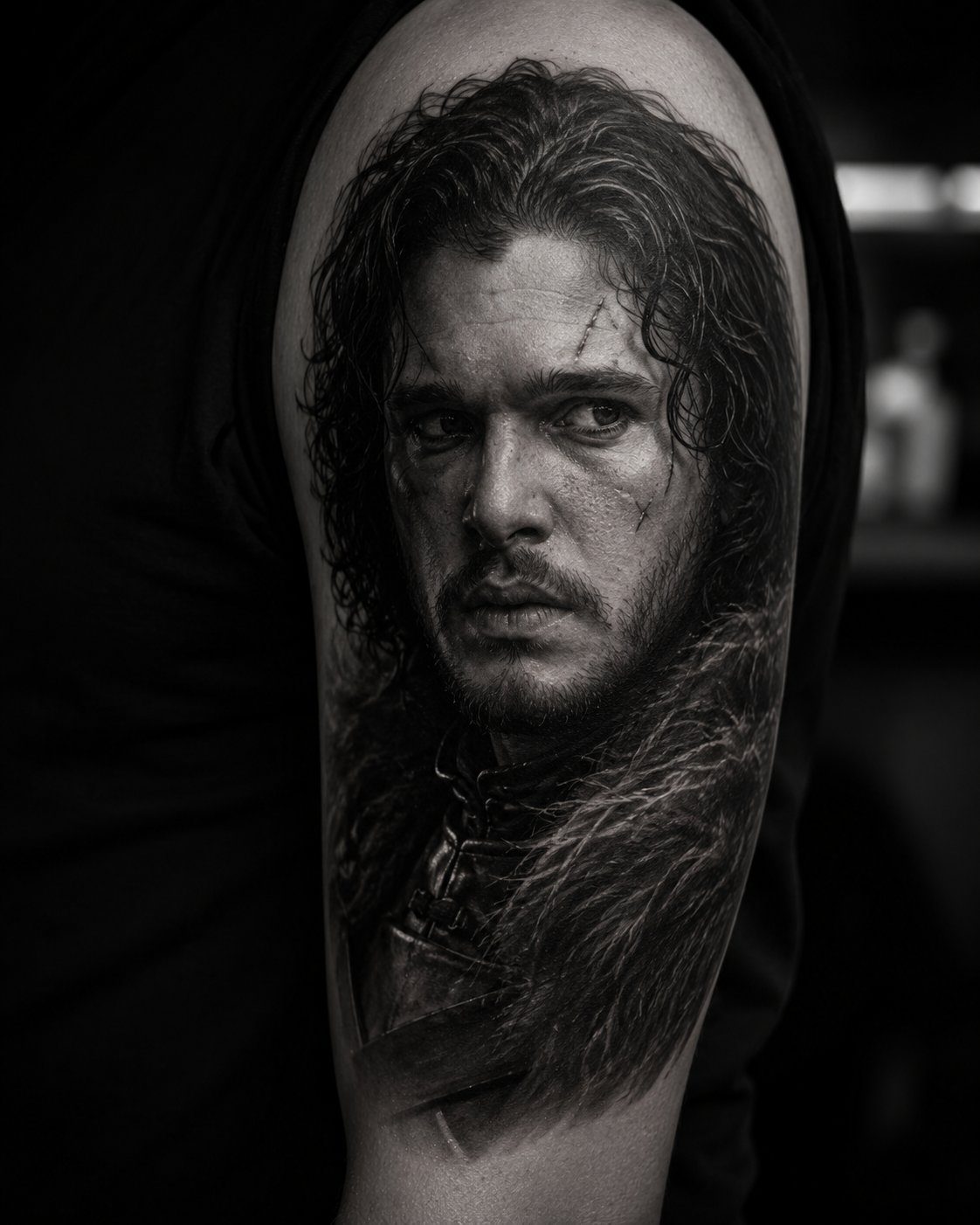 Realistisches Portrait-Tattoo